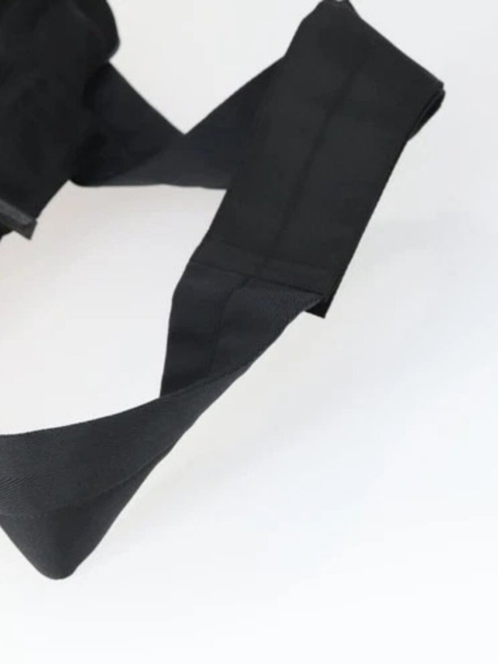 PRADA Shoulder Bag Nylon Black Silver Auth - Picture 7 of 16